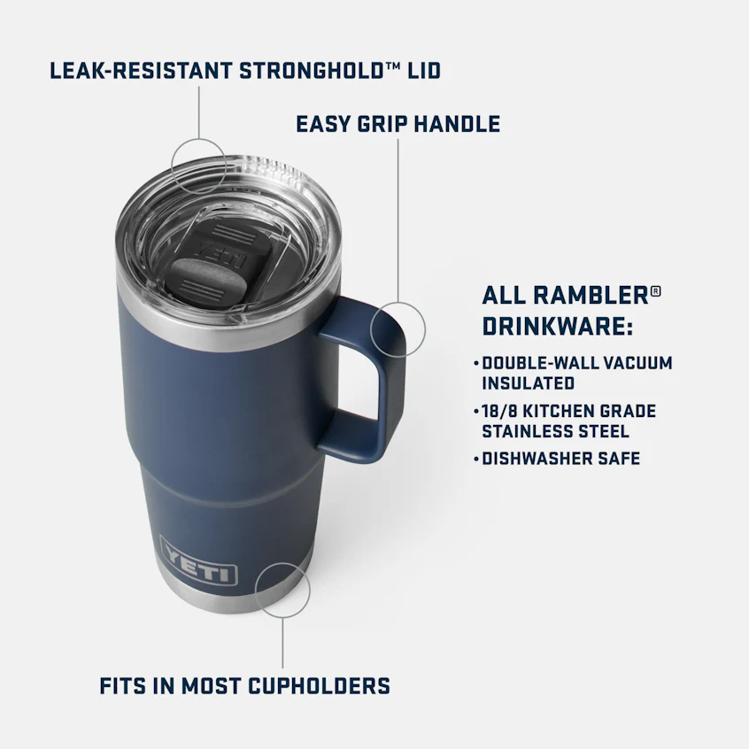 Rambler® 20 oz (591 ml) Travel Mug - Image 4